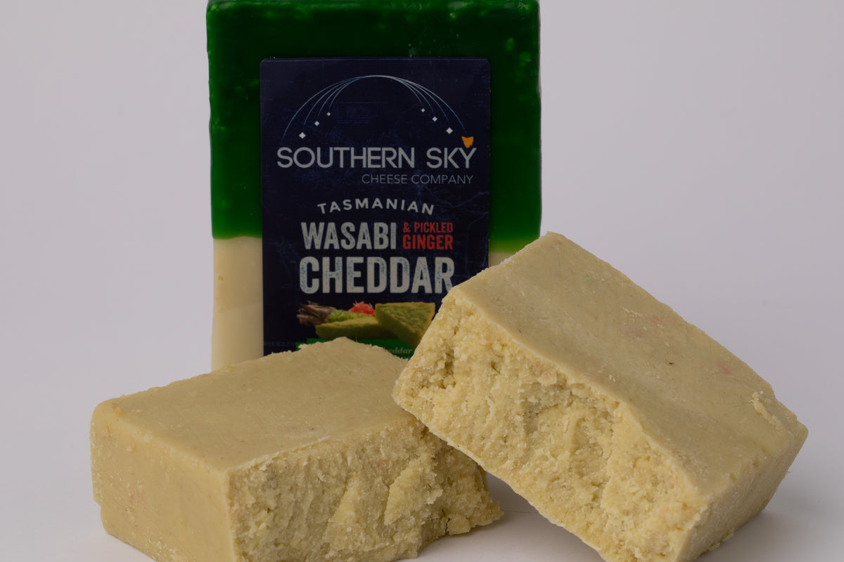 Wasabi and pickled ginger club cheddar